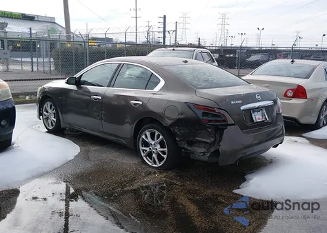 2014 Nissan Maxima 3.5 Sv from USA, damaged, VIN 1N4AA5AP7EC473027
